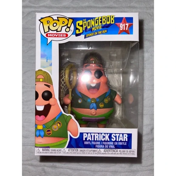 Patrick Star The SpongeBob Movie Funko Pop 💕